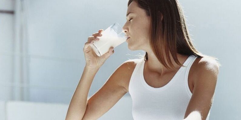 pamakéan kefir dina diet tangga