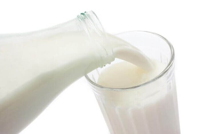 Produk susu rendah lemak ditampi pikeun pankreatitis