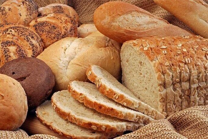 Roti henteu dilarang pikeun pankreatitis
